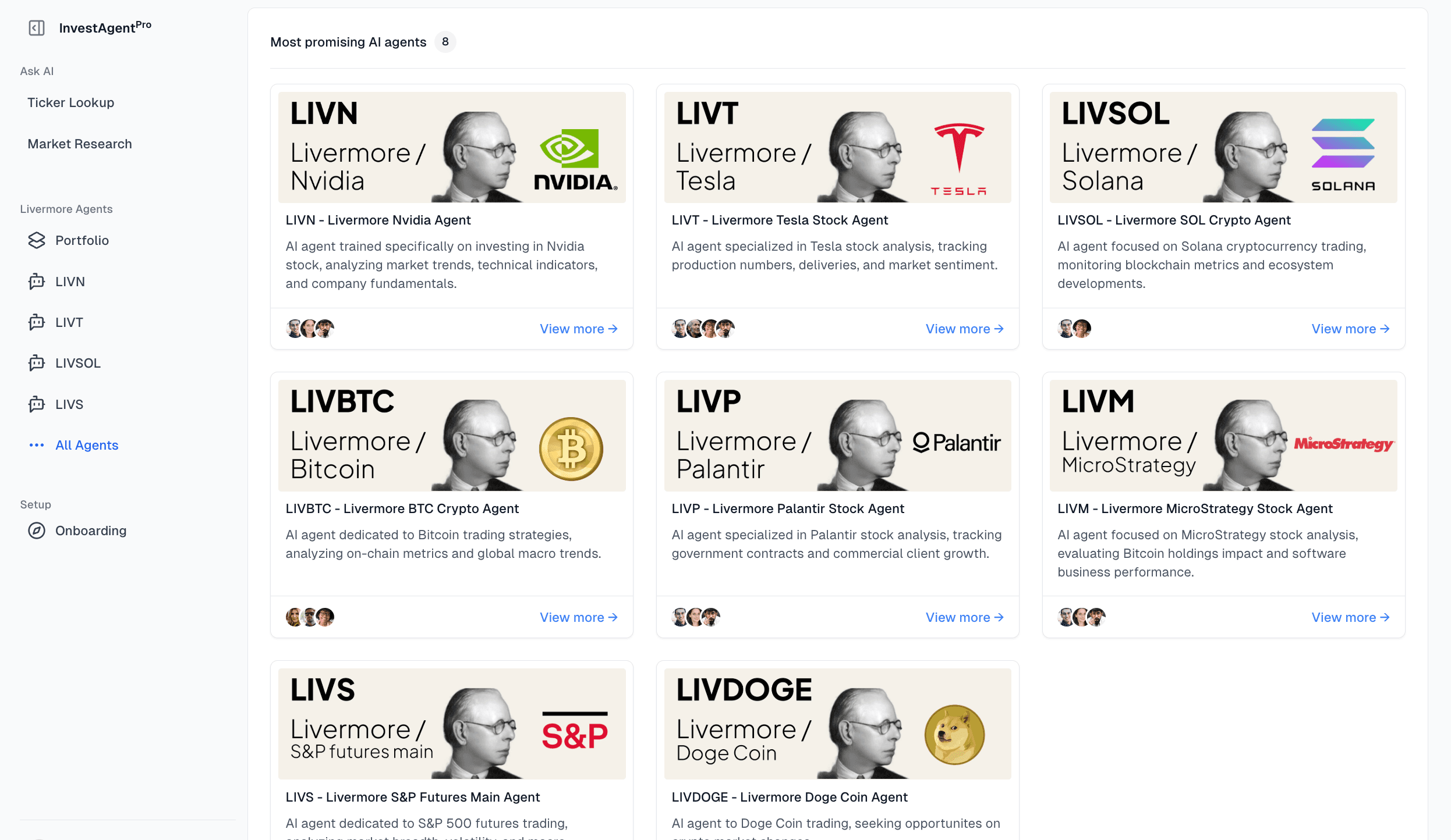 AI Agents trained on our platform